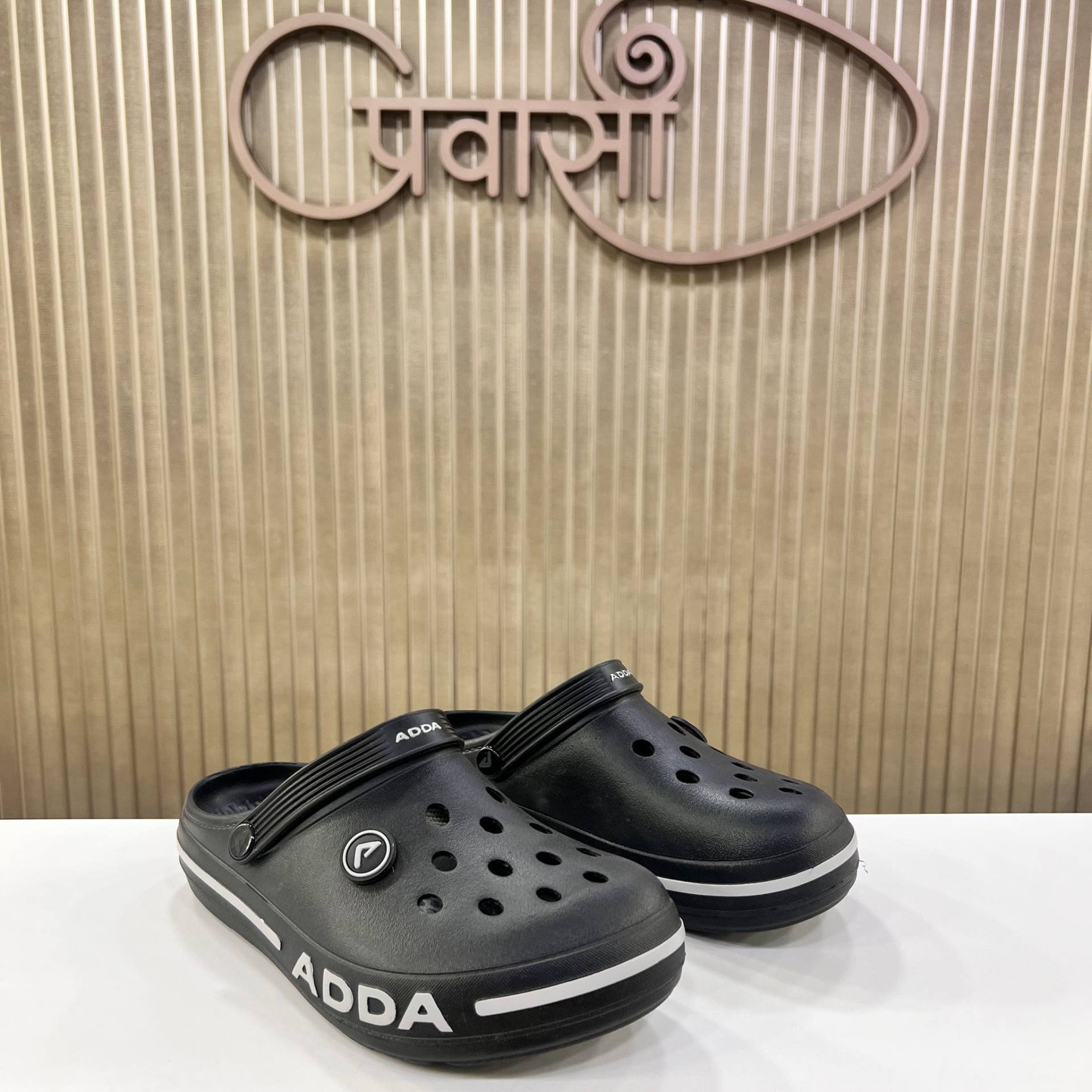 Premium Black Crocs ADDA Monsoon Special