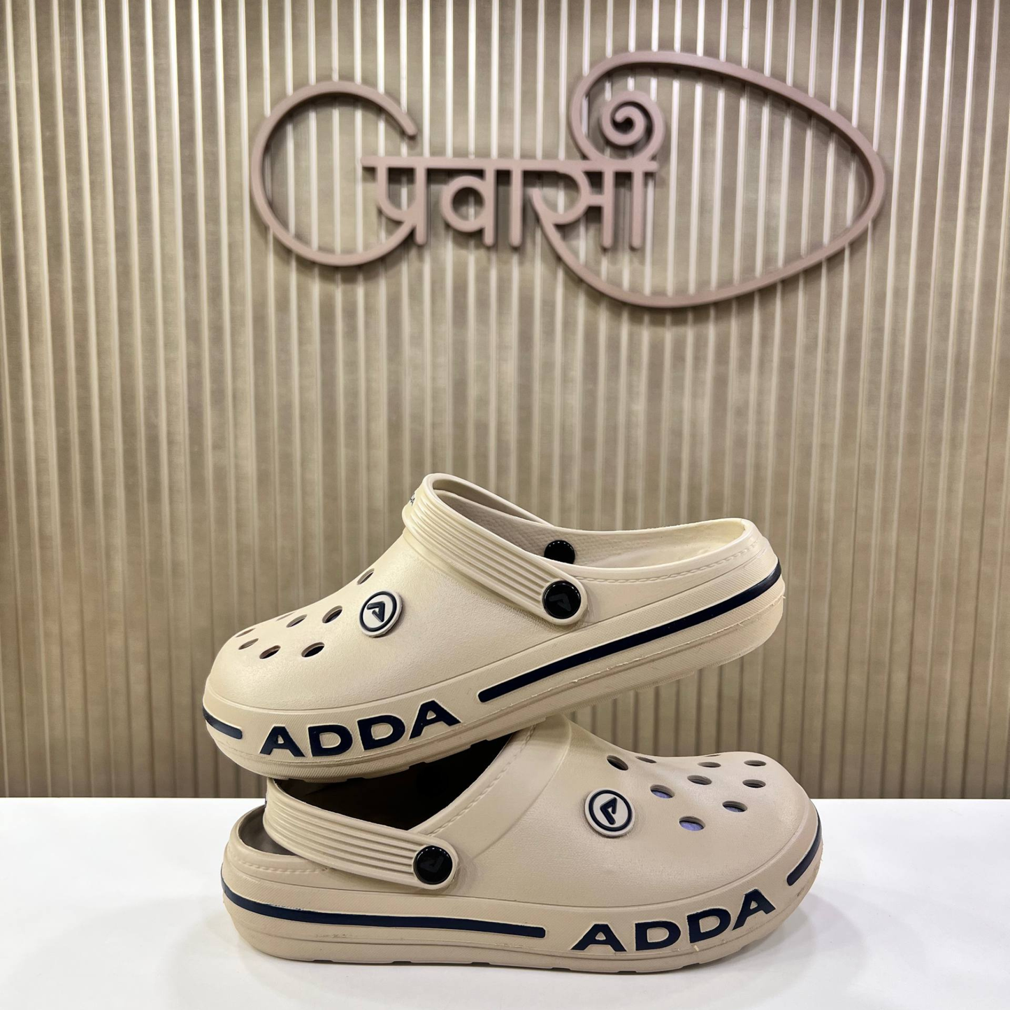Ultimate Premium Beige Crocs ADDA Monsoon Special