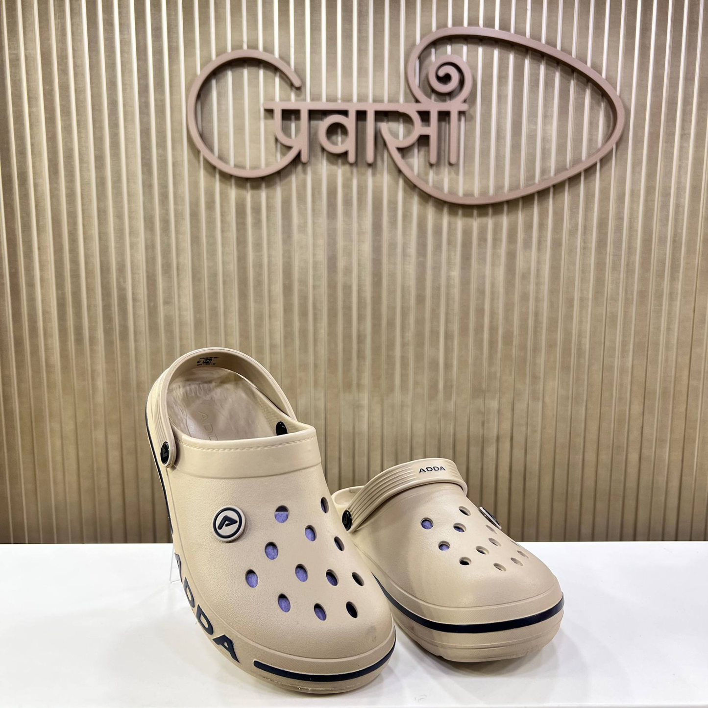 Ultimate Premium Beige Crocs ADDA Monsoon Special