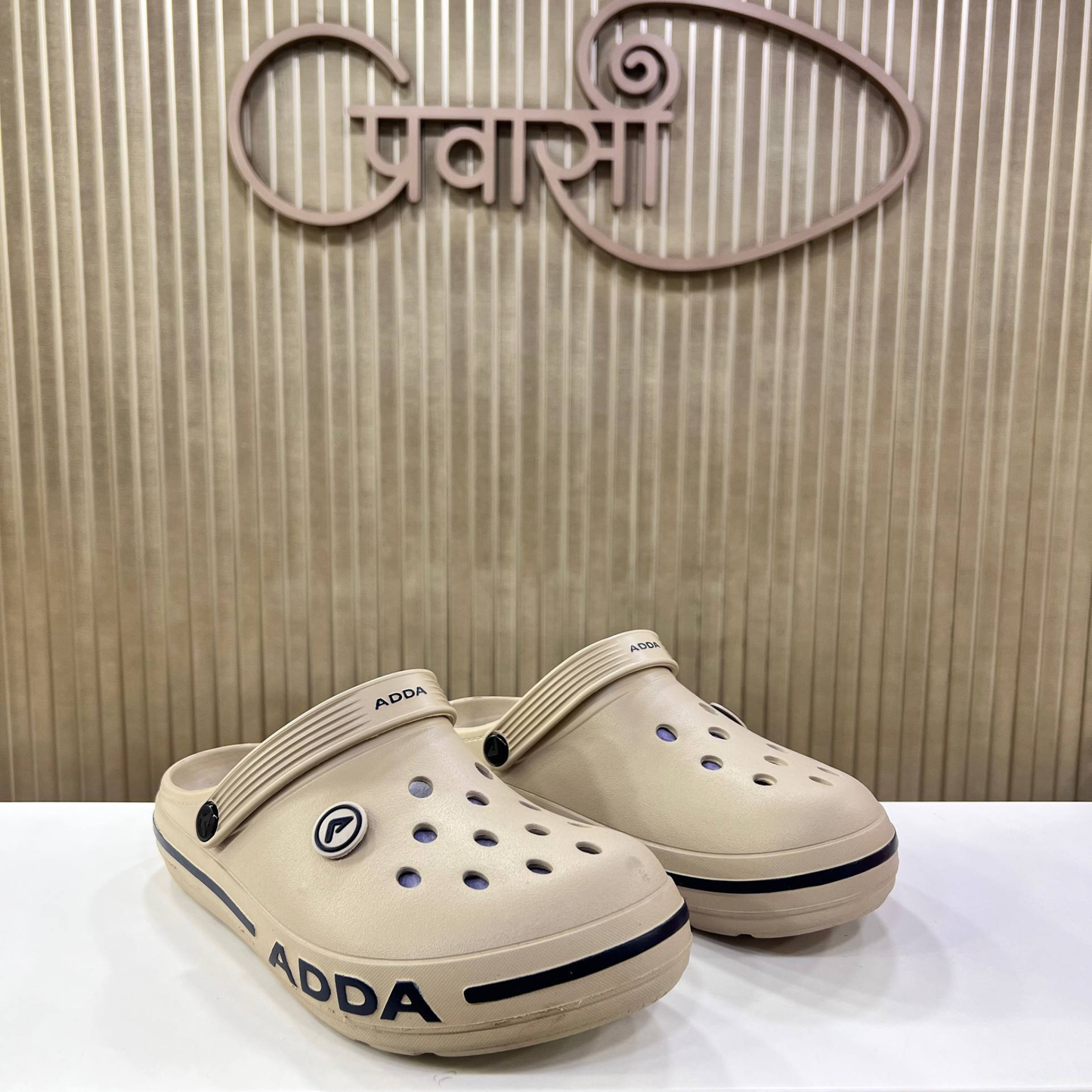 Ultimate Premium Beige Crocs ADDA Monsoon Special