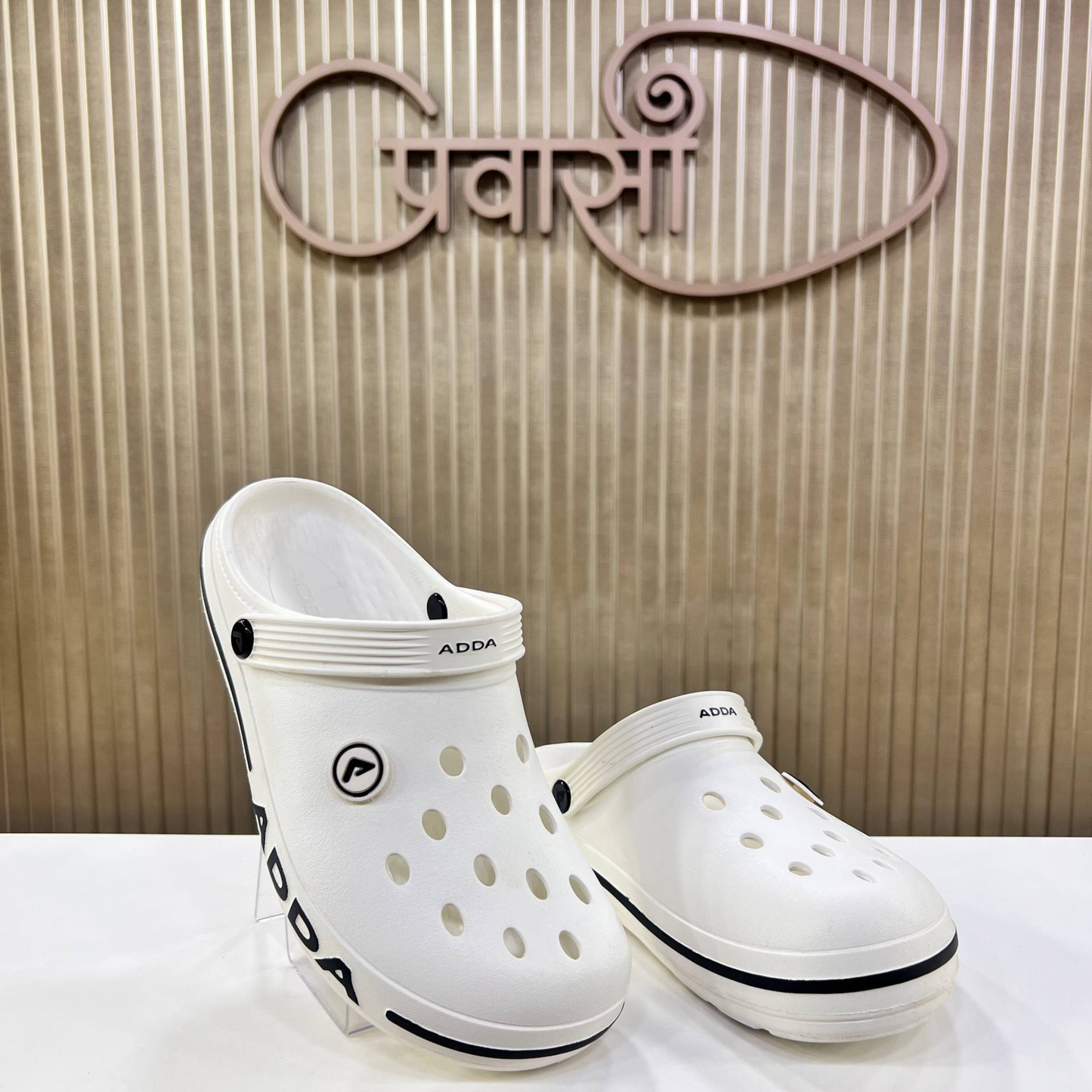 Ultimate White Crocs ADDA Monsson Special