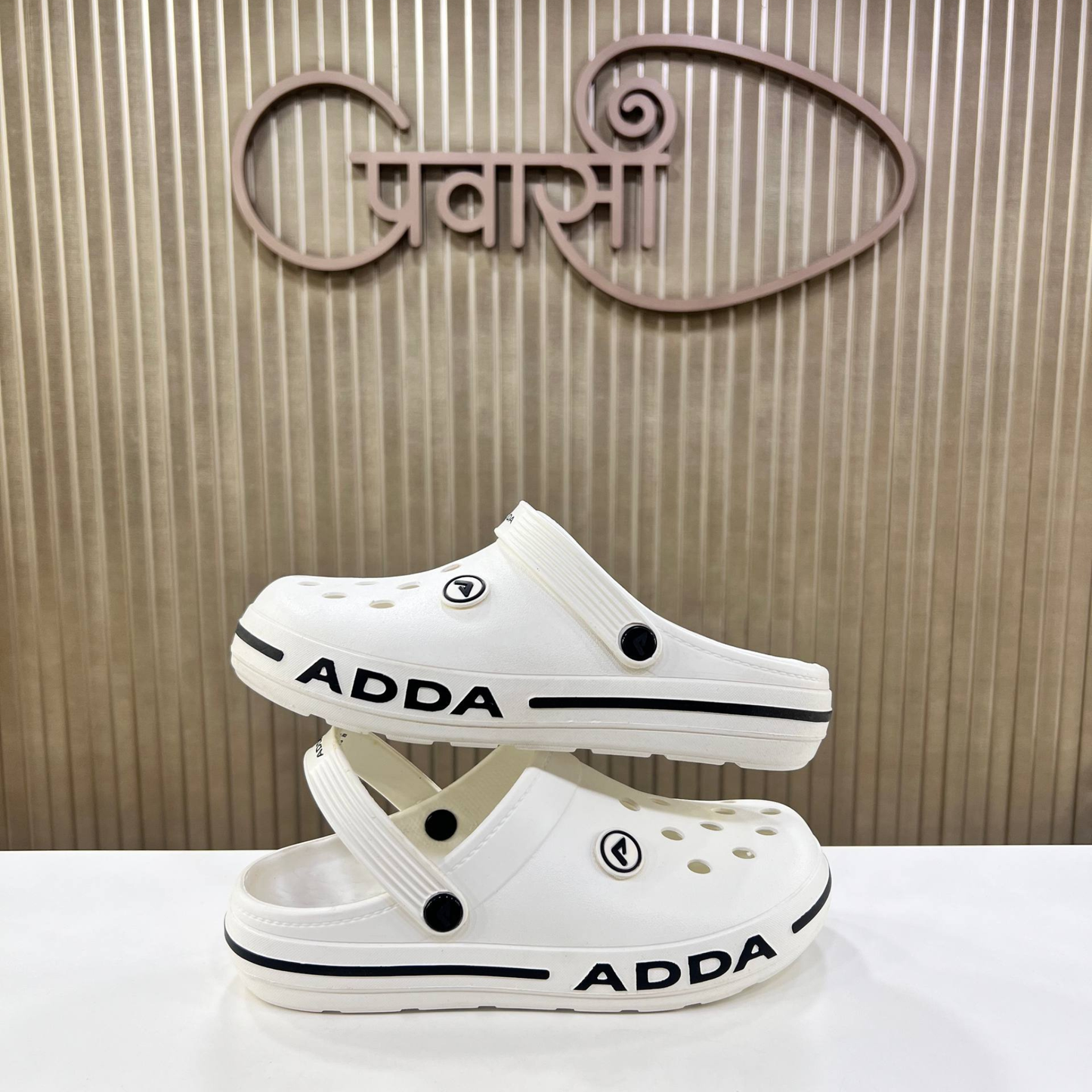 Ultimate White Crocs ADDA Monsson Special