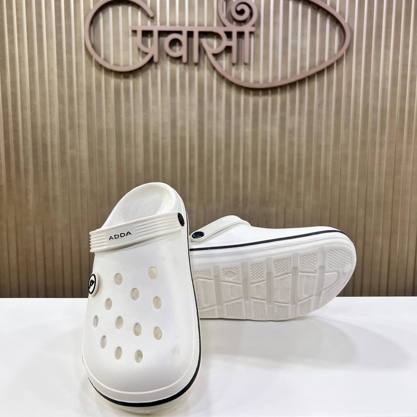 Ultimate White Crocs ADDA Monsson Special