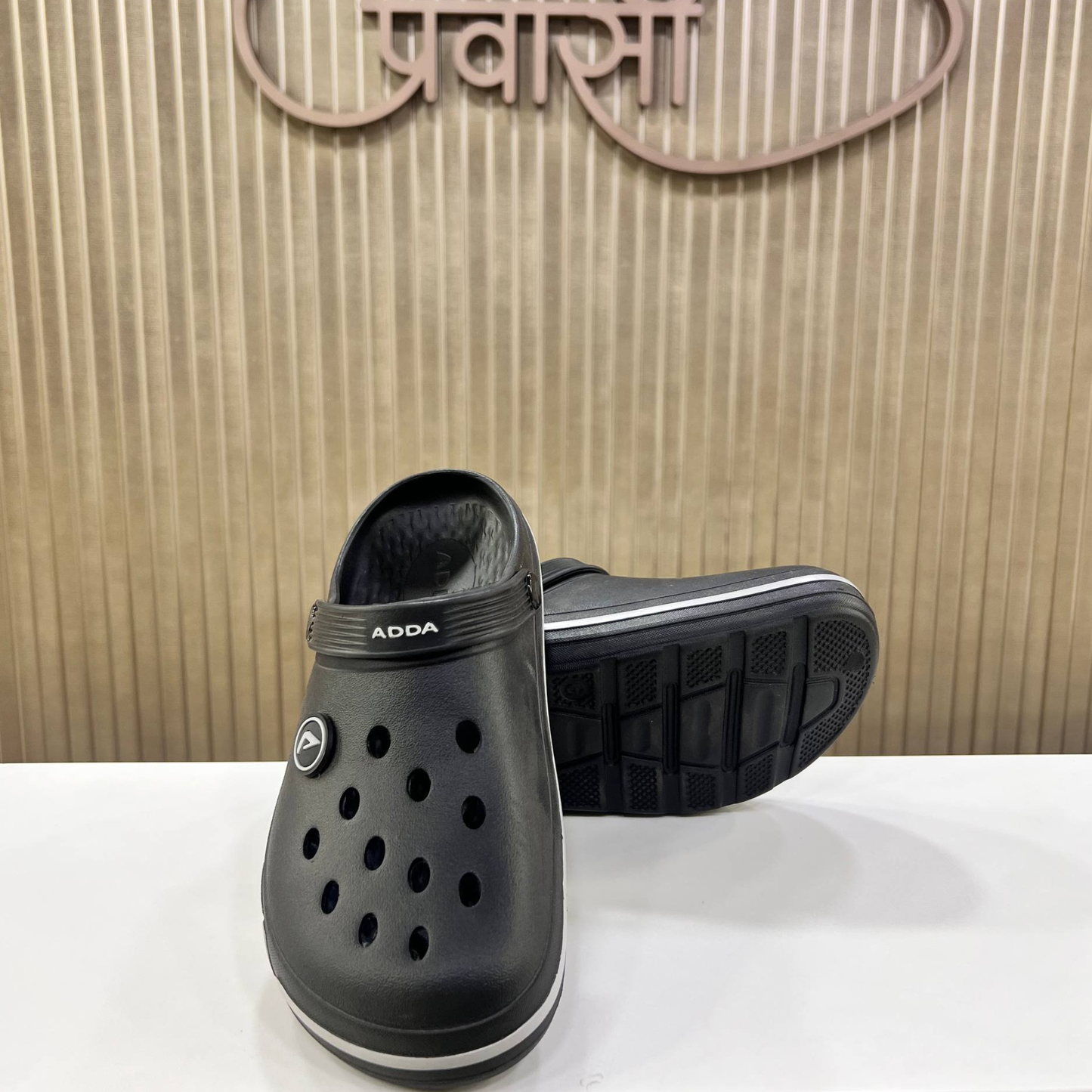 Premium Black Crocs ADDA Monsoon Special