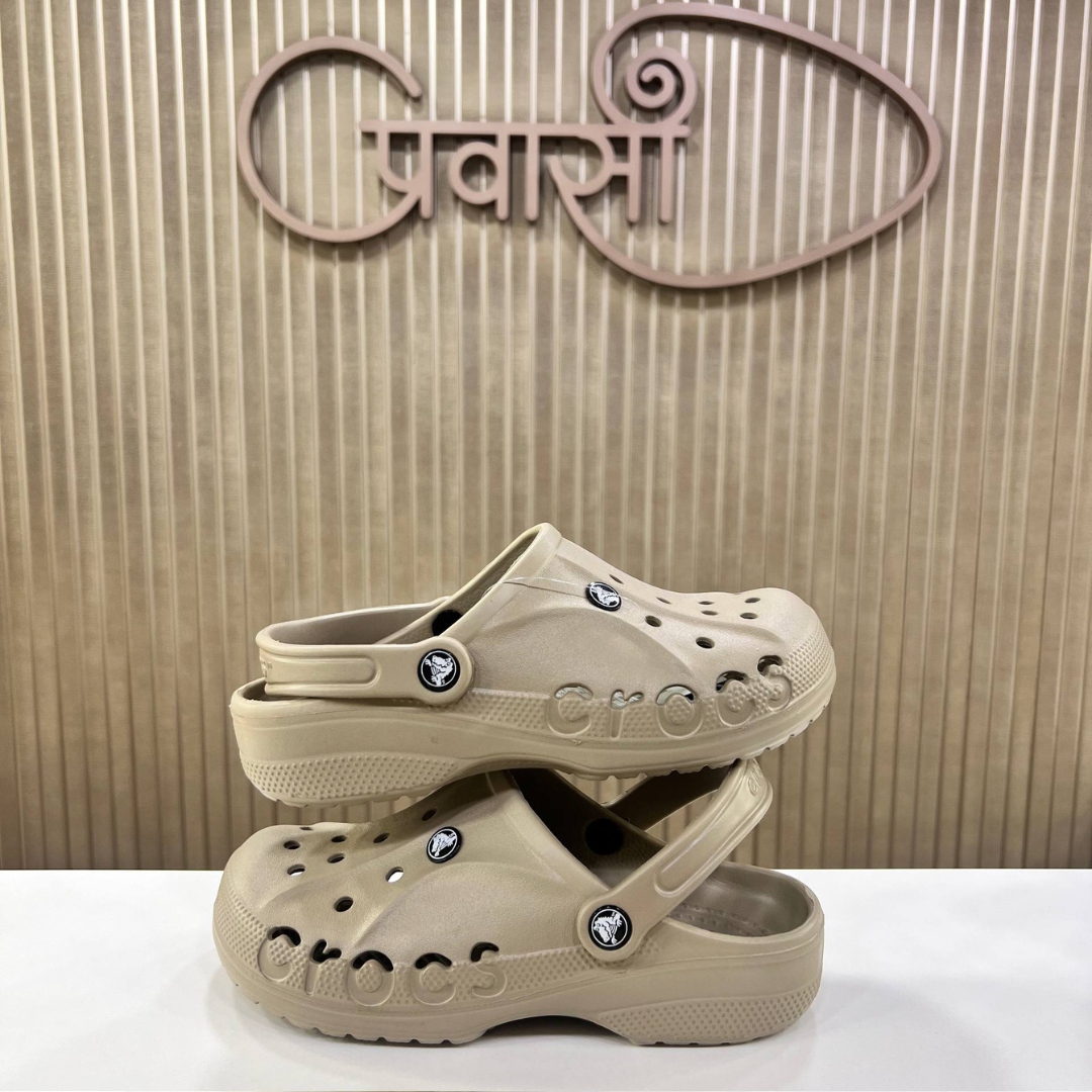 ULTIMATE BEIGE CROCS Monsoon Special