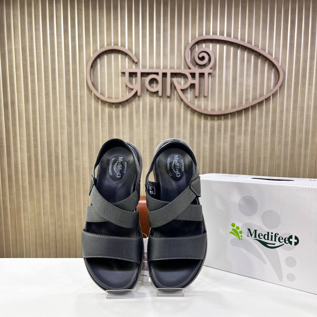 EXTRA SOFT LIGHTWEIGHT DOCTOR SANDAL MEDIFEET ALL SEASON