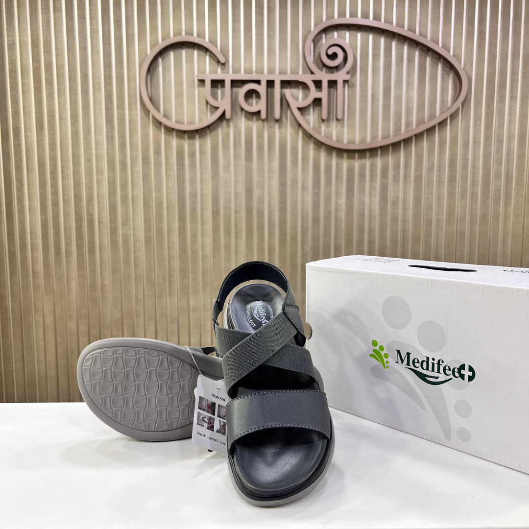 EXTRA SOFT LIGHTWEIGHT DOCTOR SANDAL MEDIFEET ALL SEASON