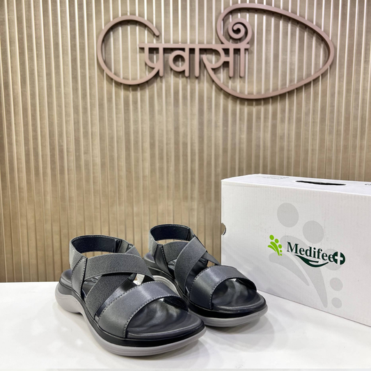 EXTRA SOFT LIGHTWEIGHT DOCTOR SANDAL MEDIFEET ALL SEASON
