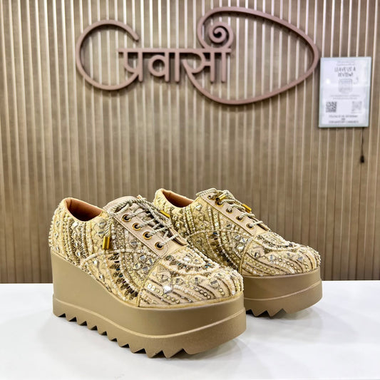 Premium Bridal Sneakers for Women Custom & Stylish Wedding Shoes