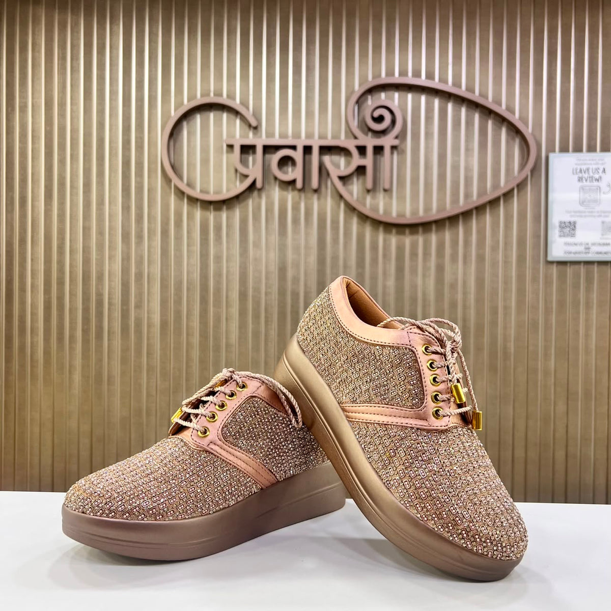 Exclusive Bridal Sneakers For Women Sultan Moti Edition
