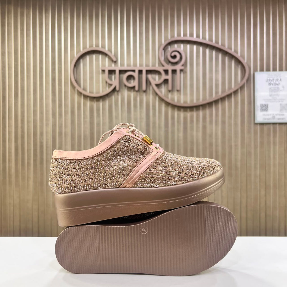 Exclusive Bridal Sneakers For Women Sultan Moti Edition