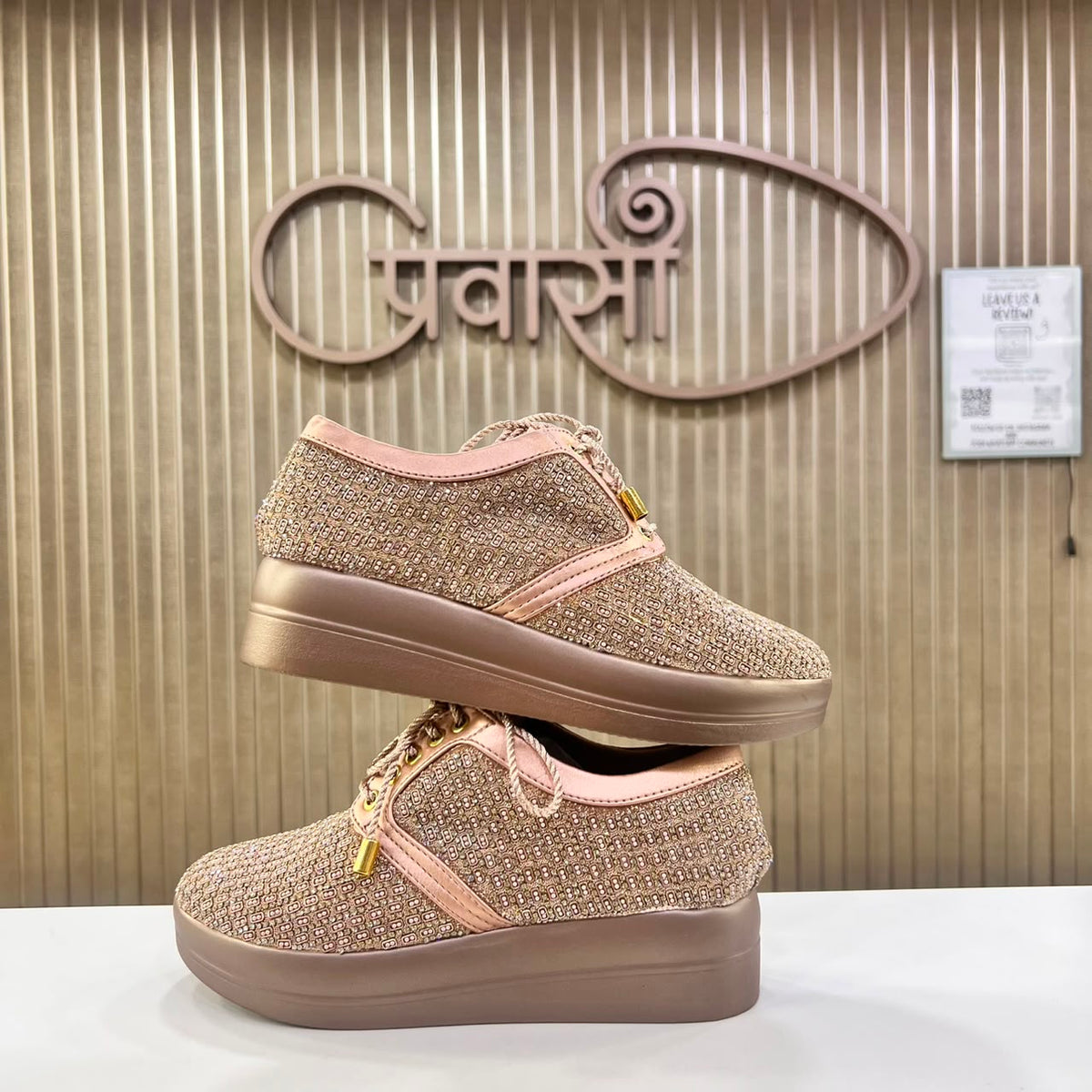 Exclusive Bridal Sneakers For Women Sultan Moti Edition