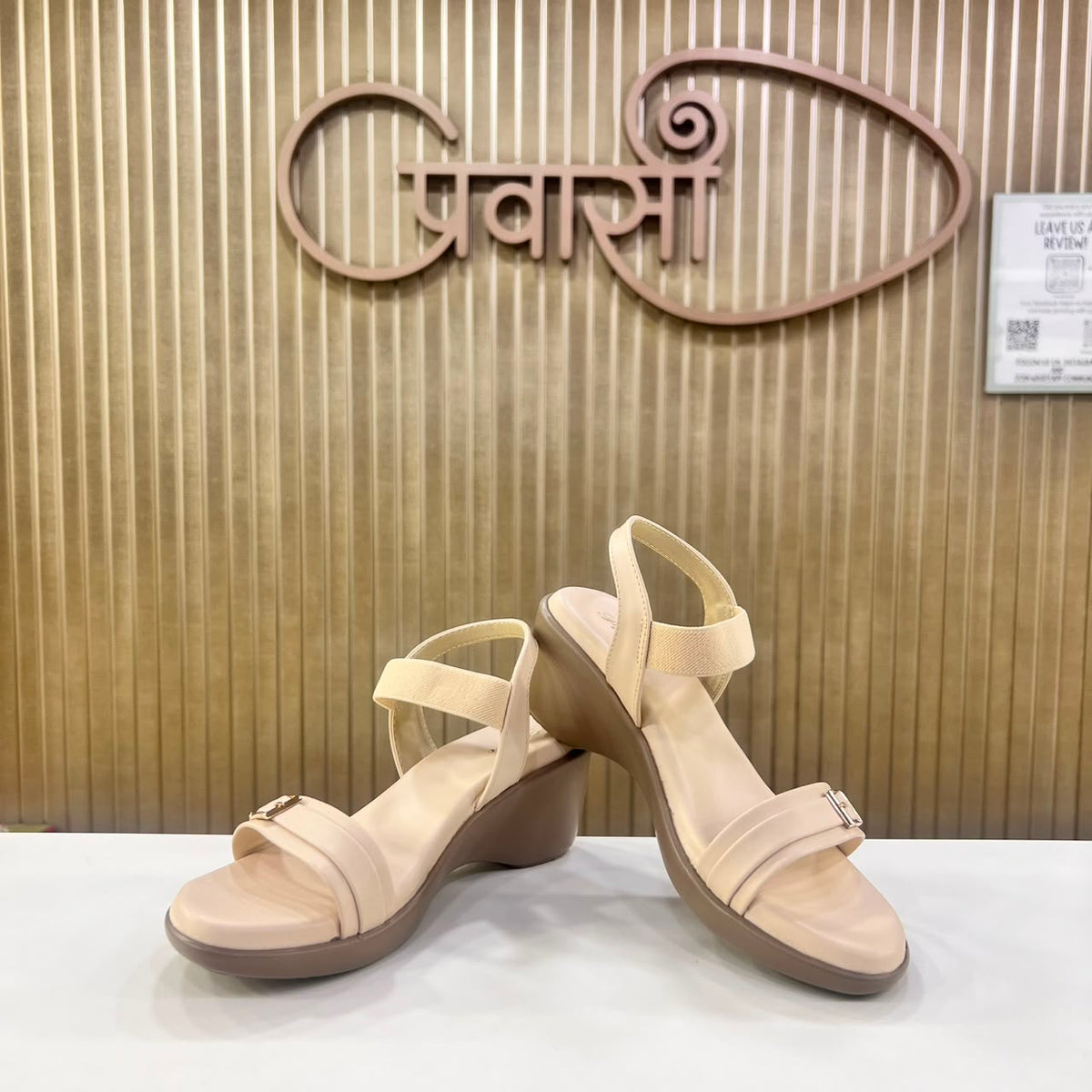 Classic Ivory Sandal For Casual And Daily Wear