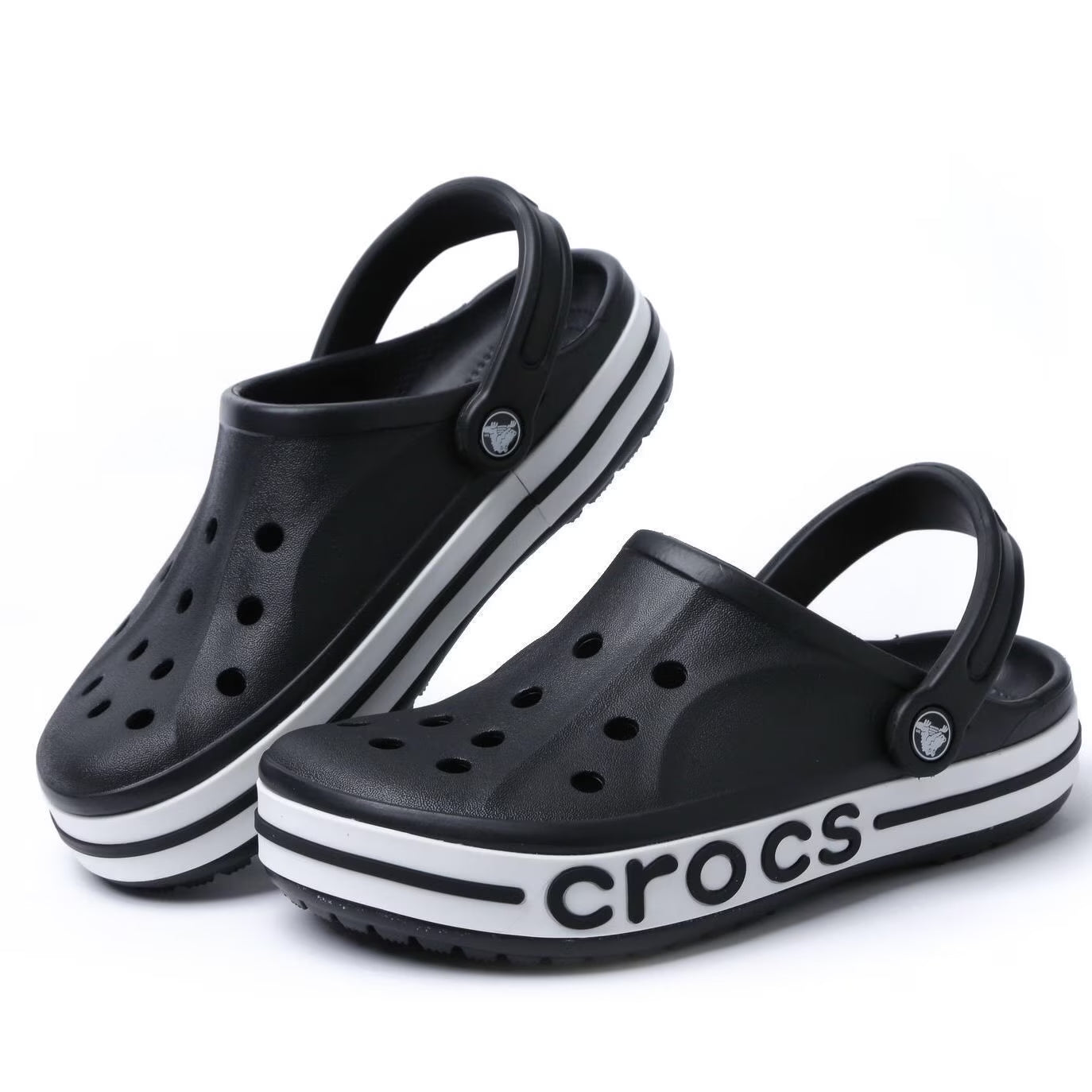 Premium Black Anti Skid Crocs